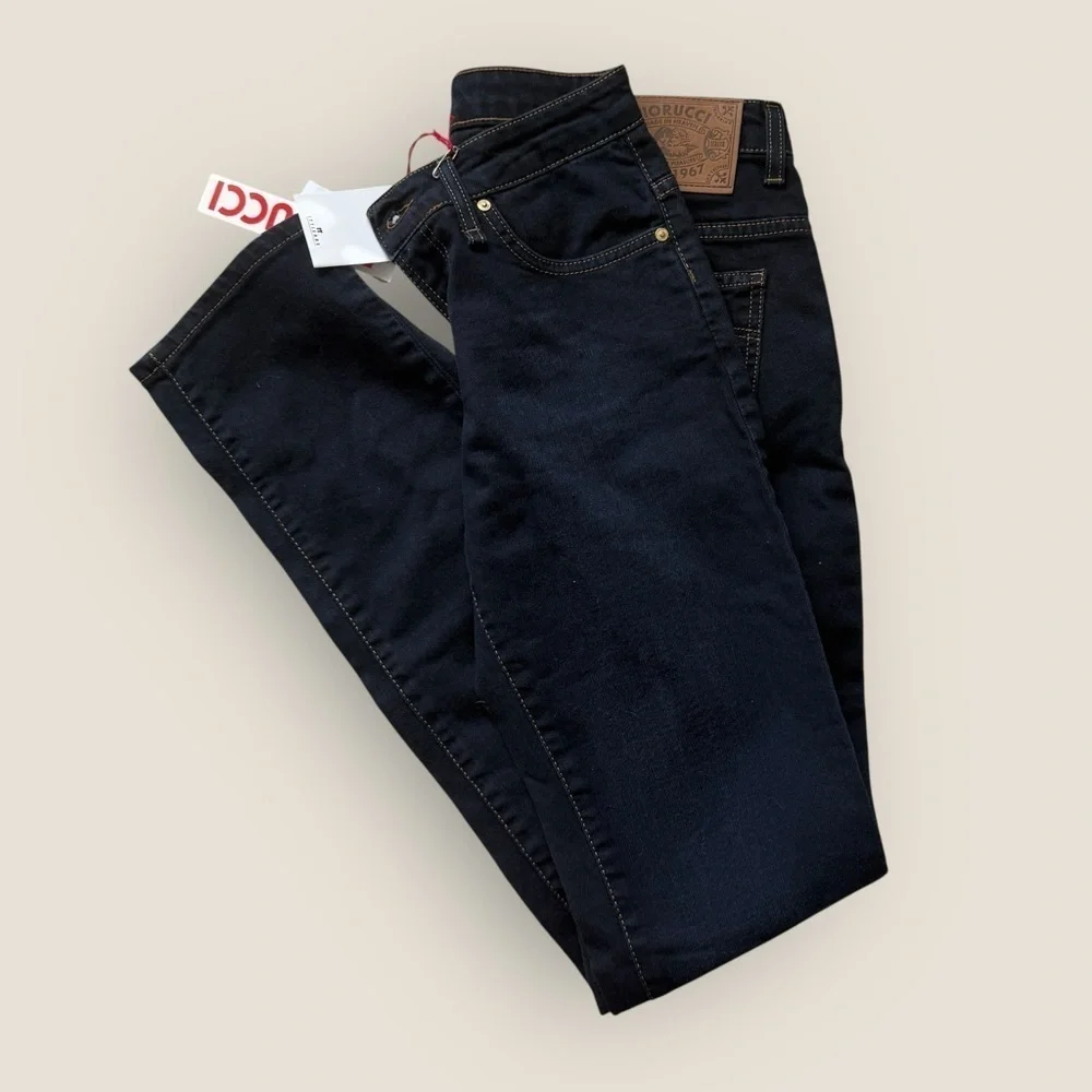 Fiorucci - Dark Wash Skinny Leg Jeans – Size 26 IT (US 2), NWT